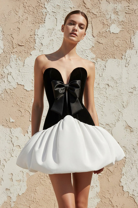 BLACK & WHITE DRESSES