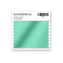 Turquoise Matte Satin Swatch