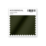 Olive Matte Satin Swatch