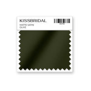 Olive Matte Satin Swatch