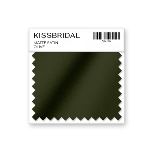 Olive Matte Satin Swatch