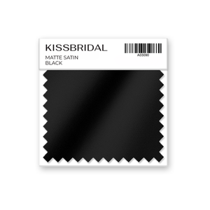Black Matte Satin Swatch