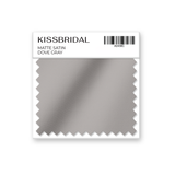 Dove Gray Matte Satin Swatch