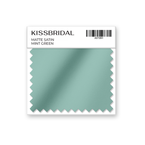Mint Green Matte Satin Swatch