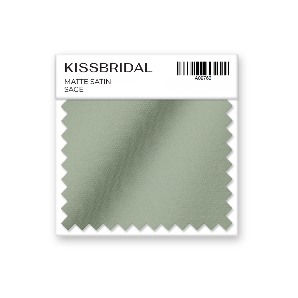 Sage Matte Satin Swatch