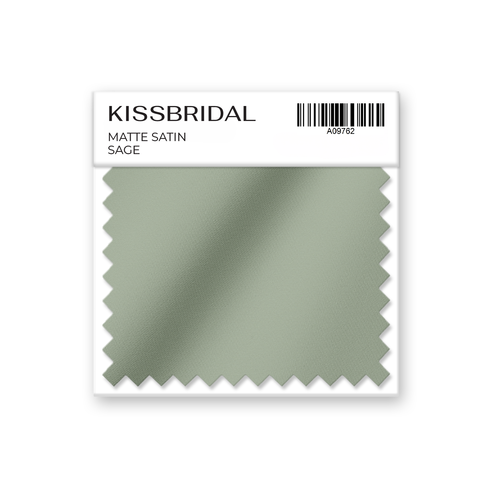 Sage Matte Satin Swatch