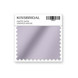 Vintage Mauve Matte Satin Swatch