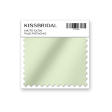Pale Pistachio Matte Satin Swatch