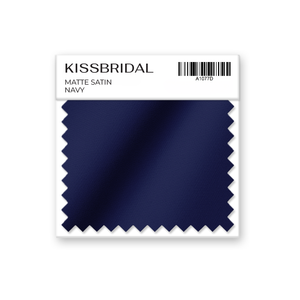 Navy Matte Satin Swatch