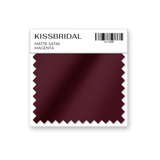 Magenta Matte Satin Swatch