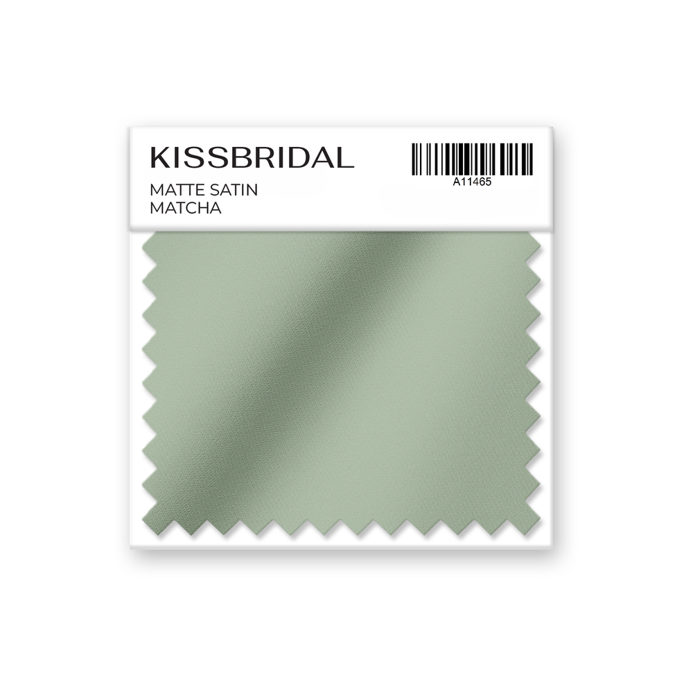 Matcha Matte Satin Swatch