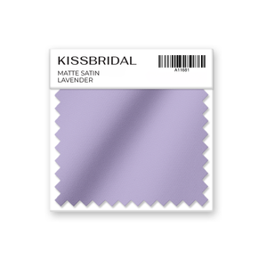 Lavender Matte Satin Swatch