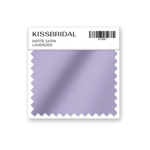 Lavender Matte Satin Swatch