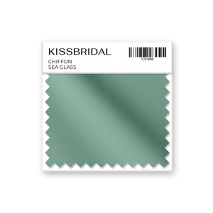 Sea Glass Chiffon Swatch