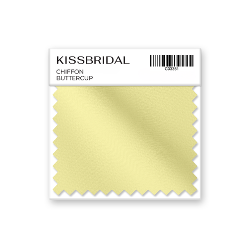 Buttercup Chiffon Swatch