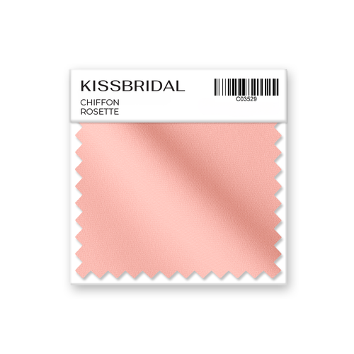 Rosette Chiffon Swatch