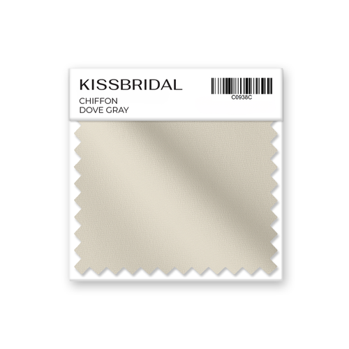 Dove Gray Chiffon Swatch