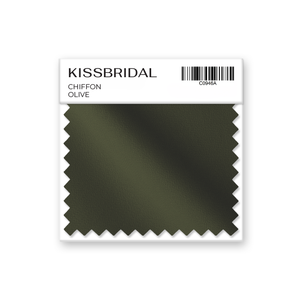 Olive Chiffon Swatch