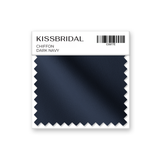 Dark Navy Chiffon Swatch
