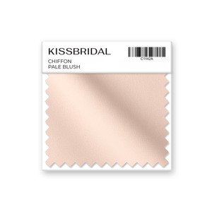 Pale Blush Chiffon Swatch