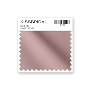Dusty Rose Chiffon Swatch