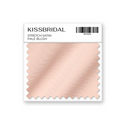 Pale Blush Stretch Satin Swatch