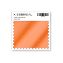 Orange Stretch Satin Swatch