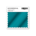Turquoise Stretch Satin Swatch