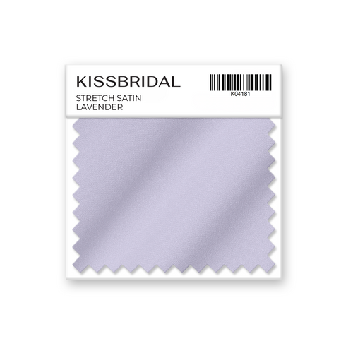Lavender Stretch Satin Swatch