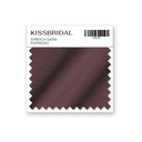 Espresso Stretch Satin Swatch