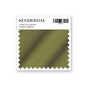 Moss Green Stretch Satin Swatch
