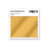 Gold Stretch Satin Swatch