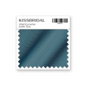 Dark Teal Stretch Satin Swatch