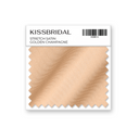 Golden Champagne Stretch Satin Swatch