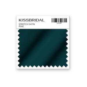 Pine Stretch Satin Swatch
