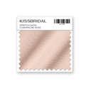 Champagne Rose Stretch Satin Swatch