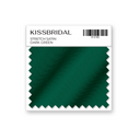 Dark Green Stretch Satin Swatch