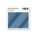 Dusty Blue Stretch Satin Swatch