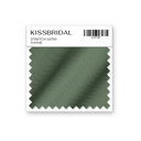 Thyme Stretch Satin Swatch