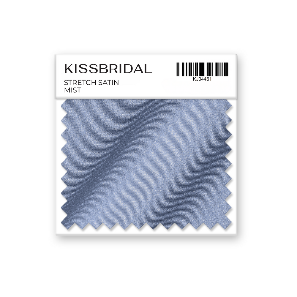 Mist Stretch Satin Swatch