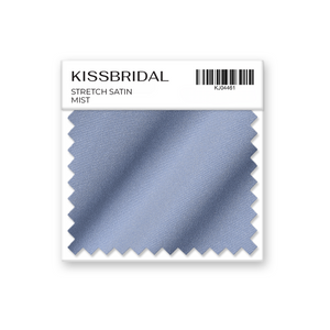 Mist Stretch Satin Swatch