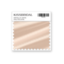 Pale Blush Metallic Satin Swatch