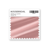 Rosette Metallic Satin Swatch