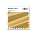 Gold Metallic Satin Swatch
