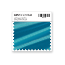 Viridian Green Metallic Satin Swatch