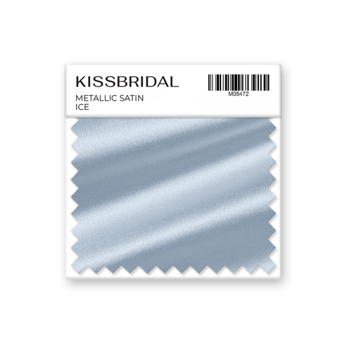 Ice Metallic Satin Swatch