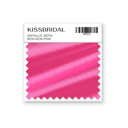 Bon Bon Pink Metallic Satin Swatch