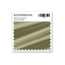Moss Green Metallic Satin Swatch