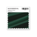 Emerald Metallic Satin Swatch
