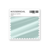 Mist Metallic Satin Swatch